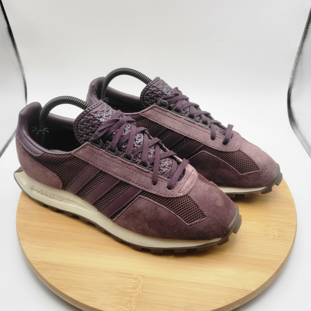 Adidas Originals Racing 1 Night Red Maroon Suede Mesh Sneakers S79140 Mens 7.5